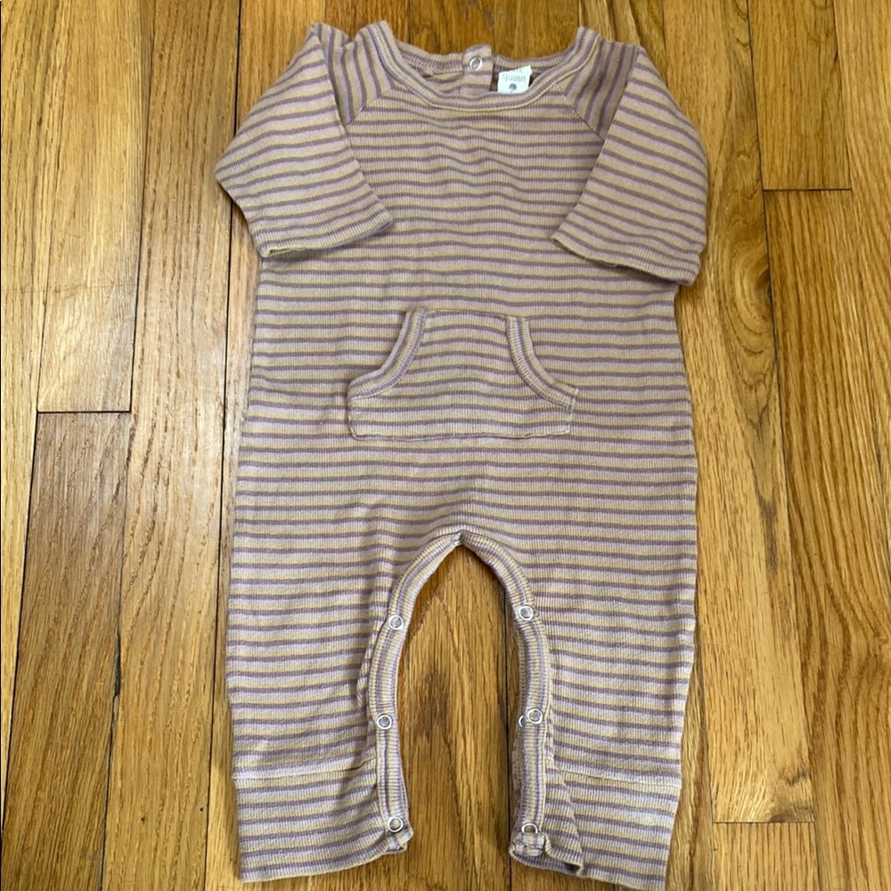 Kate Quinn Striped Baby Romper